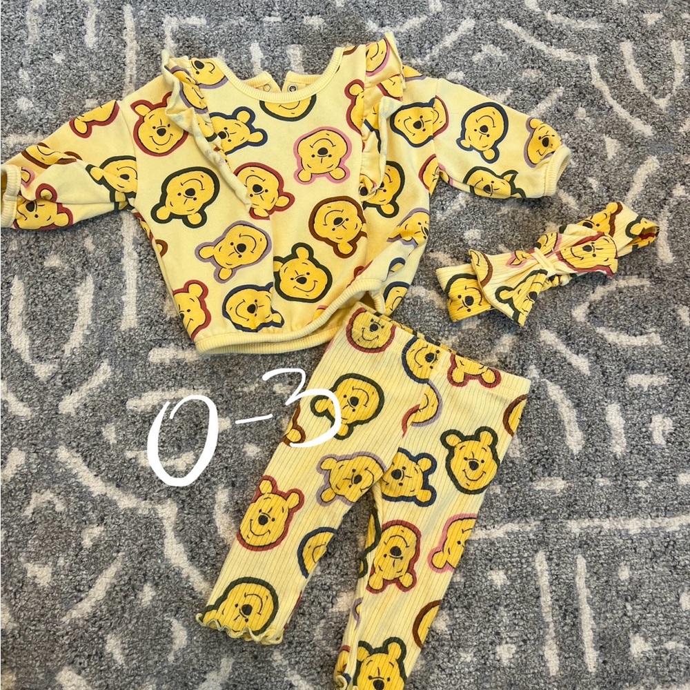 Pooh Matching 2 Pc Set